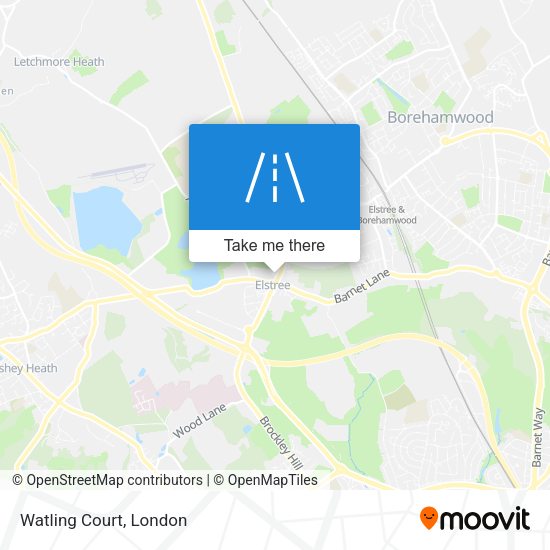 Watling Court map