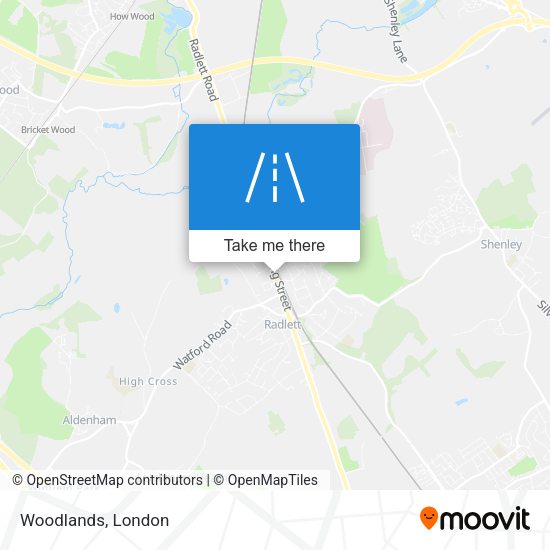 Woodlands map