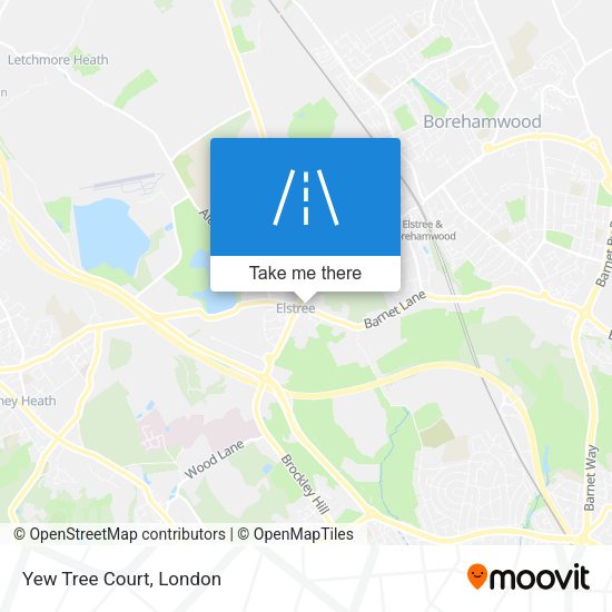 Yew Tree Court map