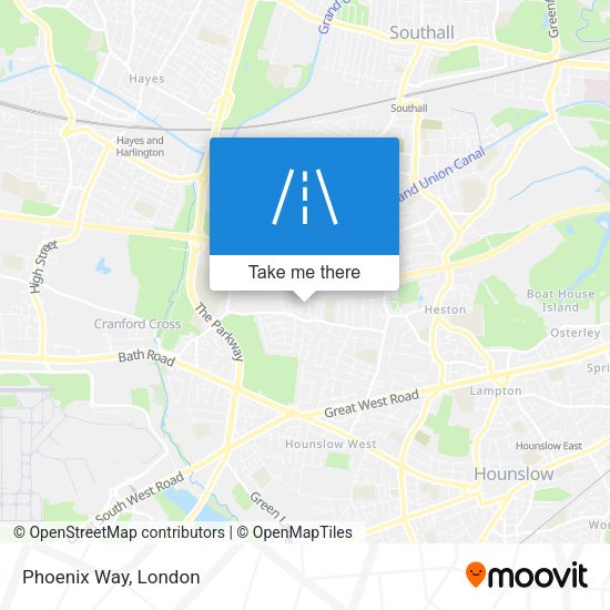 Phoenix Way map