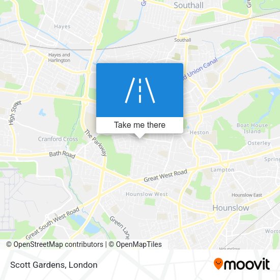 Scott Gardens map