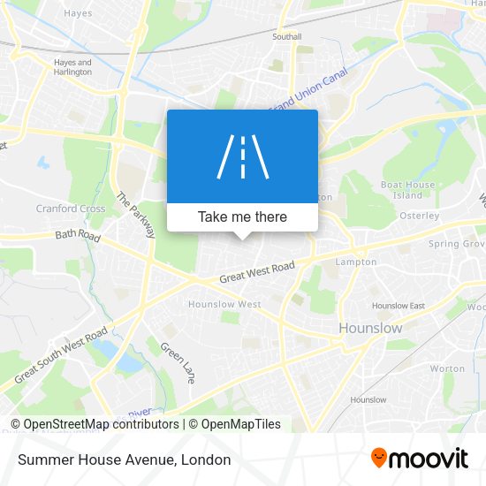 Summer House Avenue map