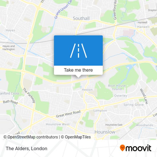 The Alders map