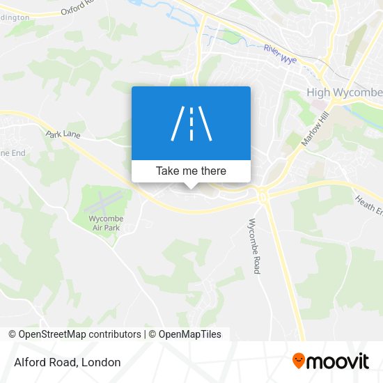 Alford Road map