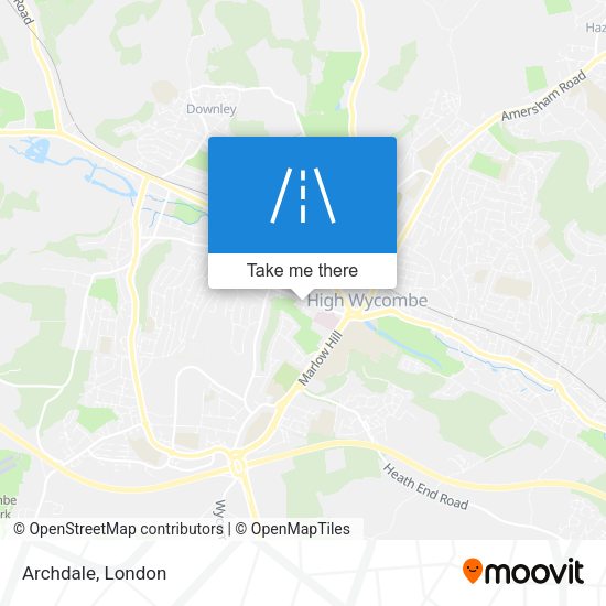 Archdale map