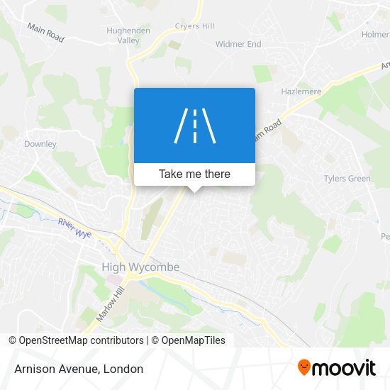 Arnison Avenue map