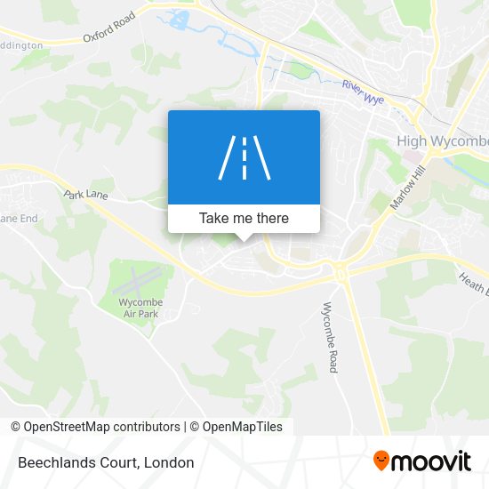 Beechlands Court map