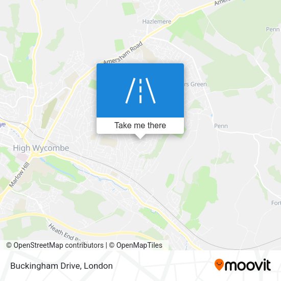 Buckingham Drive map