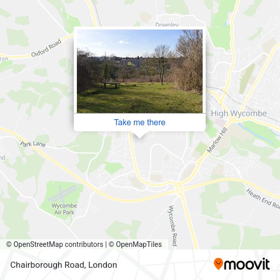 Chairborough Road map