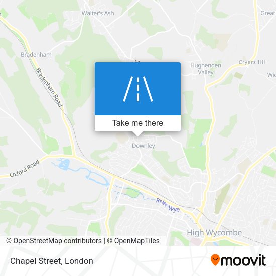 Chapel Street map