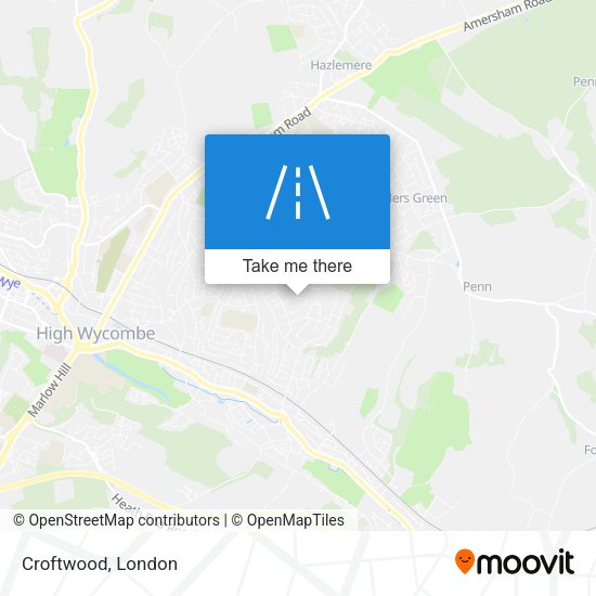 Croftwood map