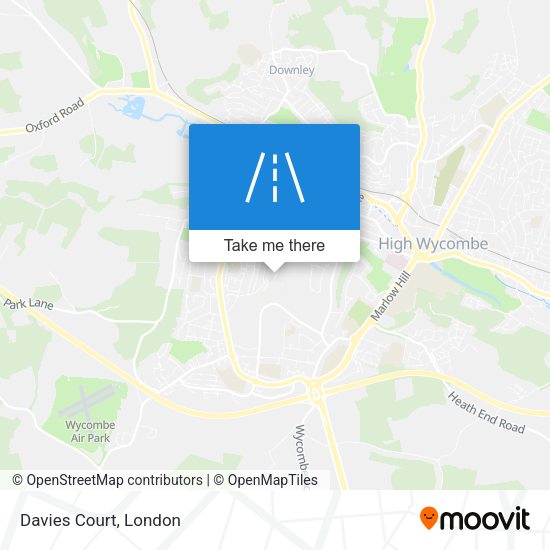 Davies Court map