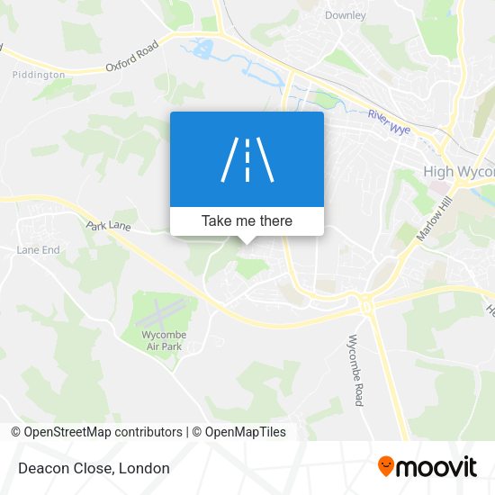 Deacon Close map