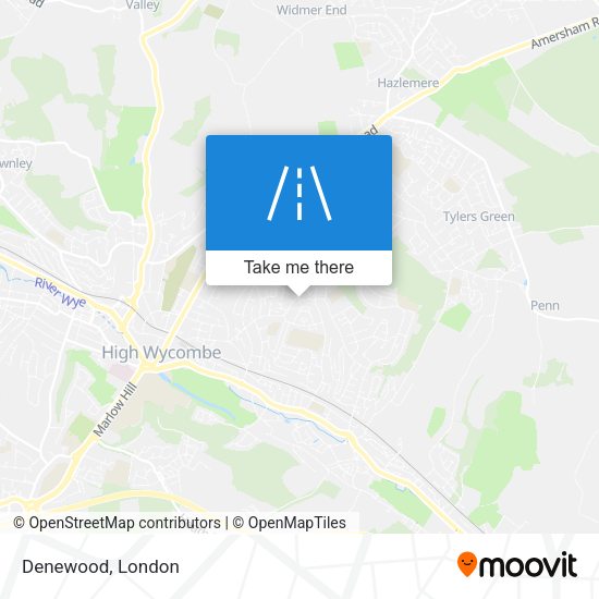Denewood map