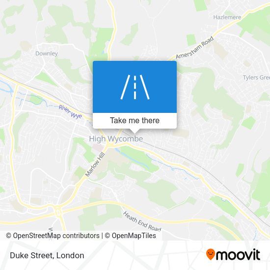 Duke Street map