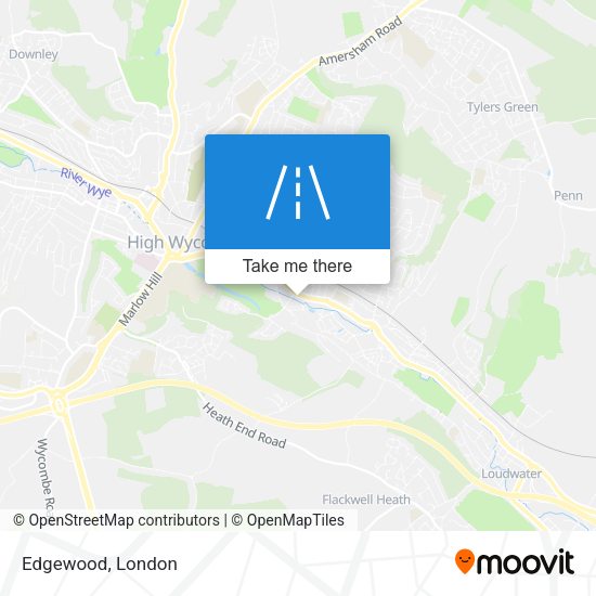 Edgewood map