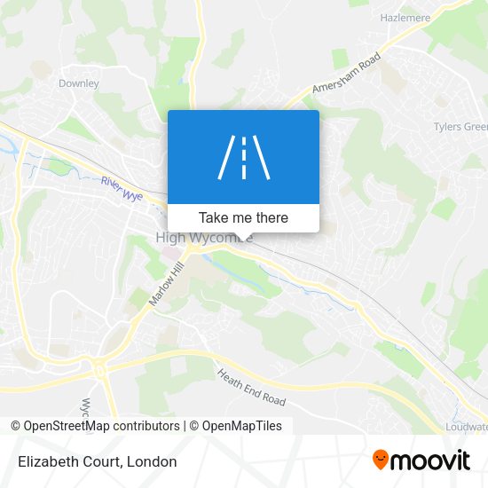 Elizabeth Court map