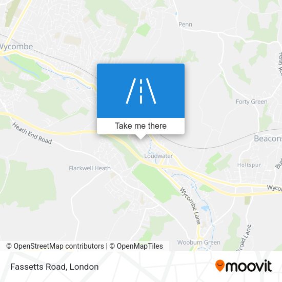 Fassetts Road map