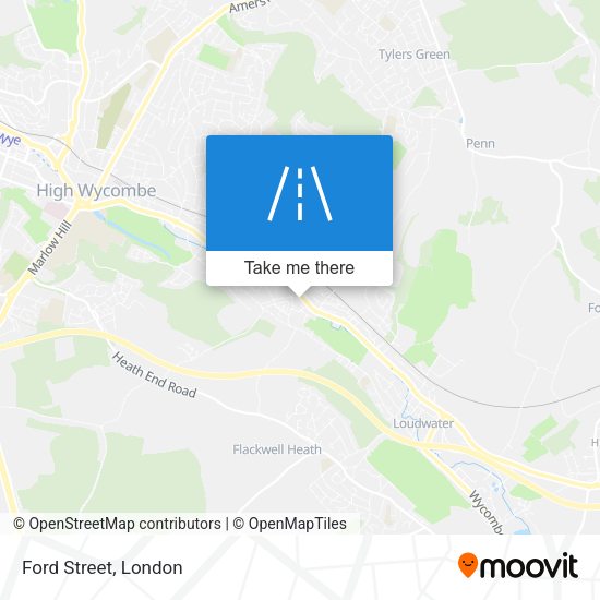 Ford Street map