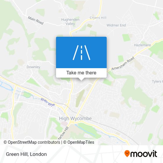Green Hill map