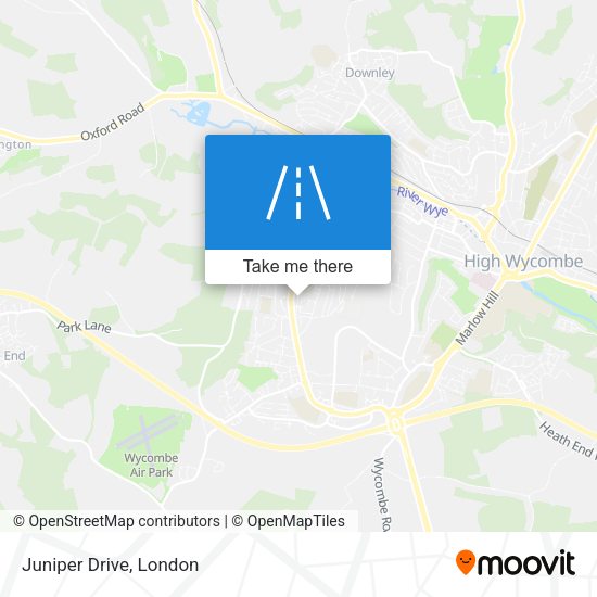 Juniper Drive map