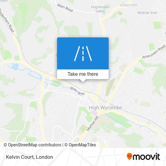 Kelvin Court map