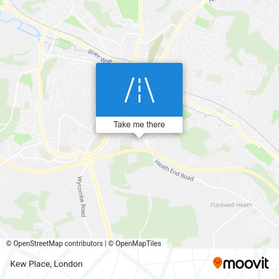 Kew Place map