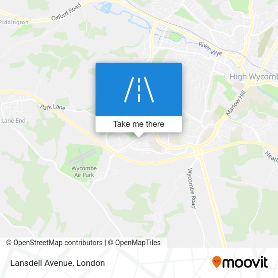 Lansdell Avenue map