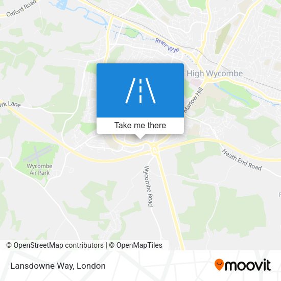 Lansdowne Way map
