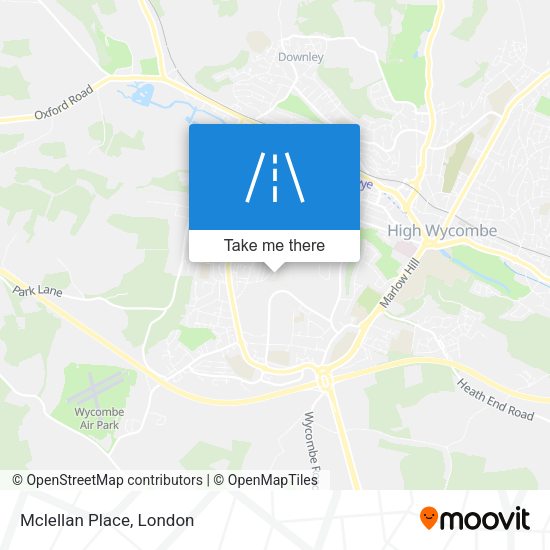 Mclellan Place map