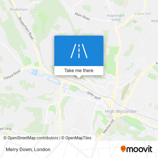 Merry Down map