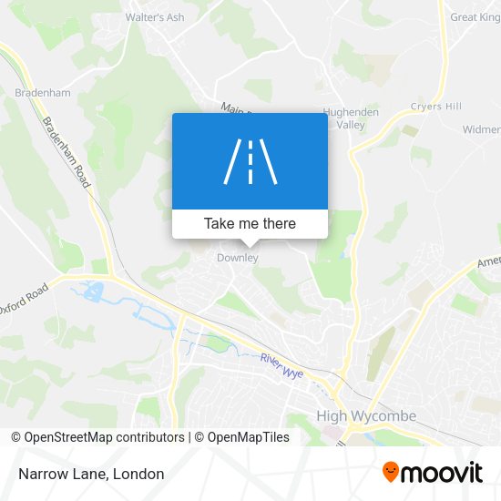 Narrow Lane map