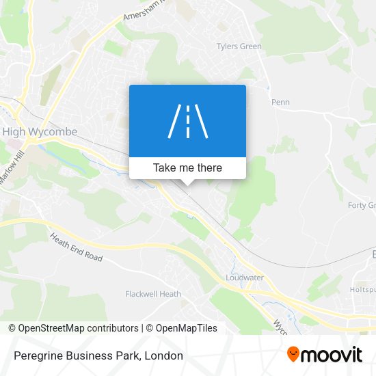 Peregrine Business Park map