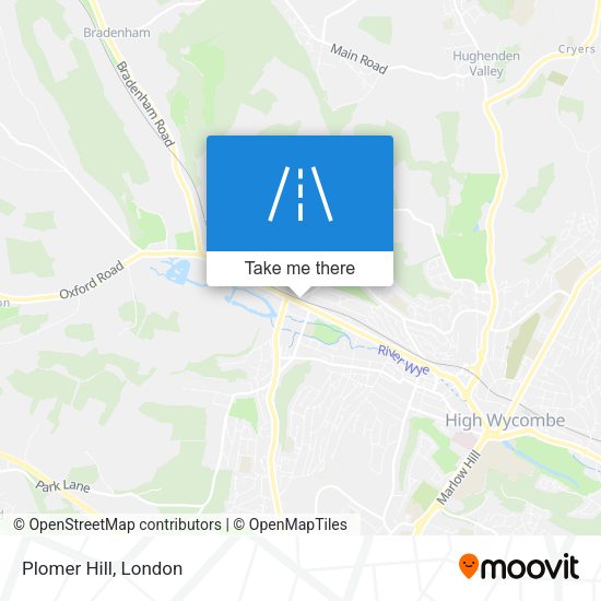 Plomer Hill map