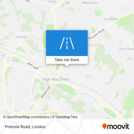 Pretoria Road map