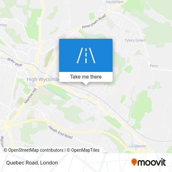 Quebec Road map