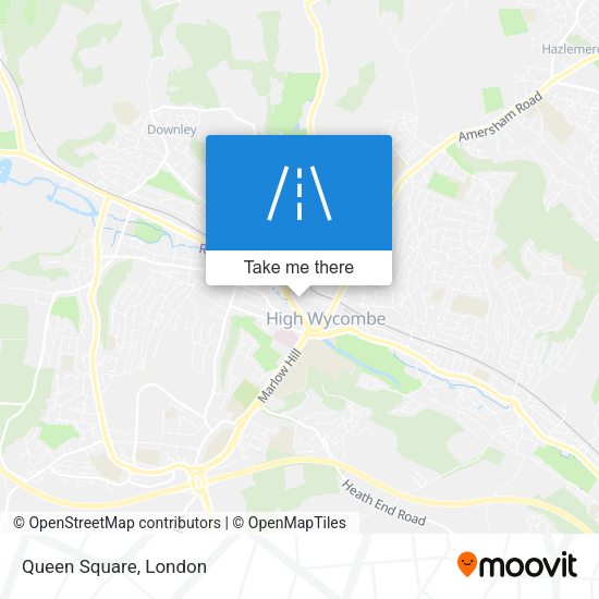 Queen Square map