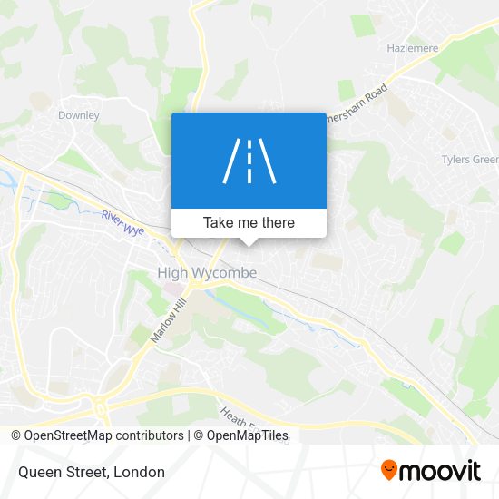 Queen Street map