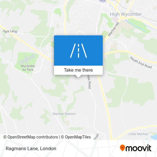 Ragmans Lane map