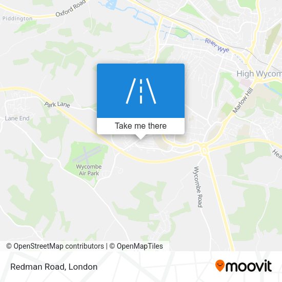 Redman Road map