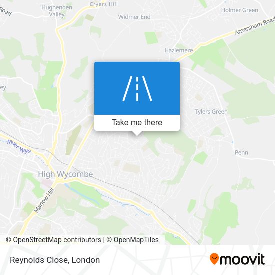 Reynolds Close map