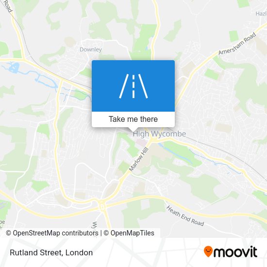 Rutland Street map