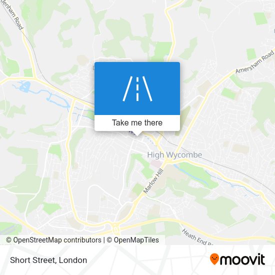 Short Street map