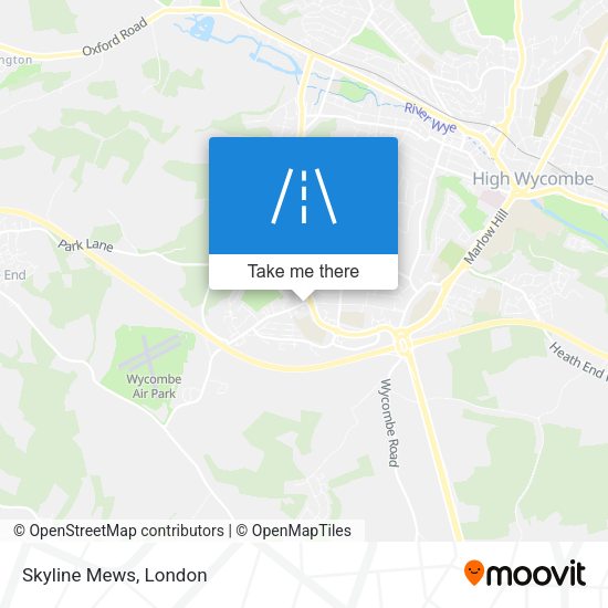 Skyline Mews map