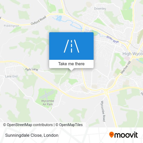 Sunningdale Close map