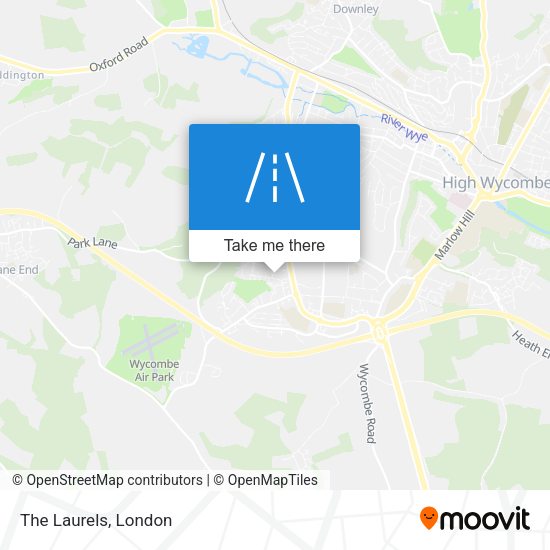 The Laurels map