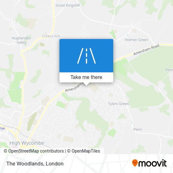 The Woodlands map