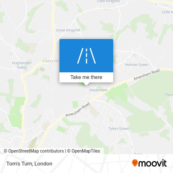 Tom's Turn map