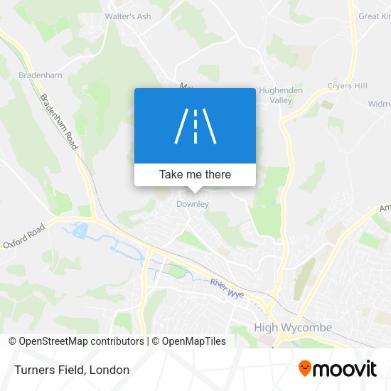 Turners Field map