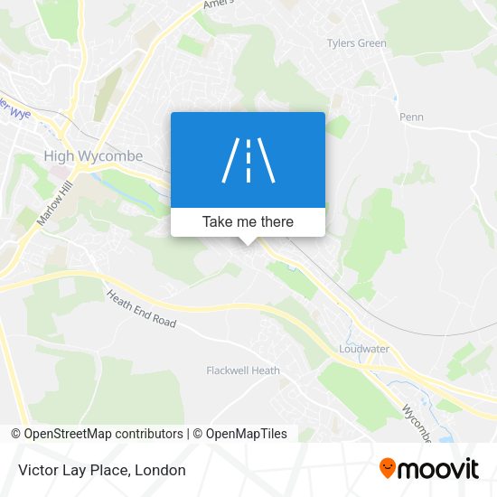 Victor Lay Place map
